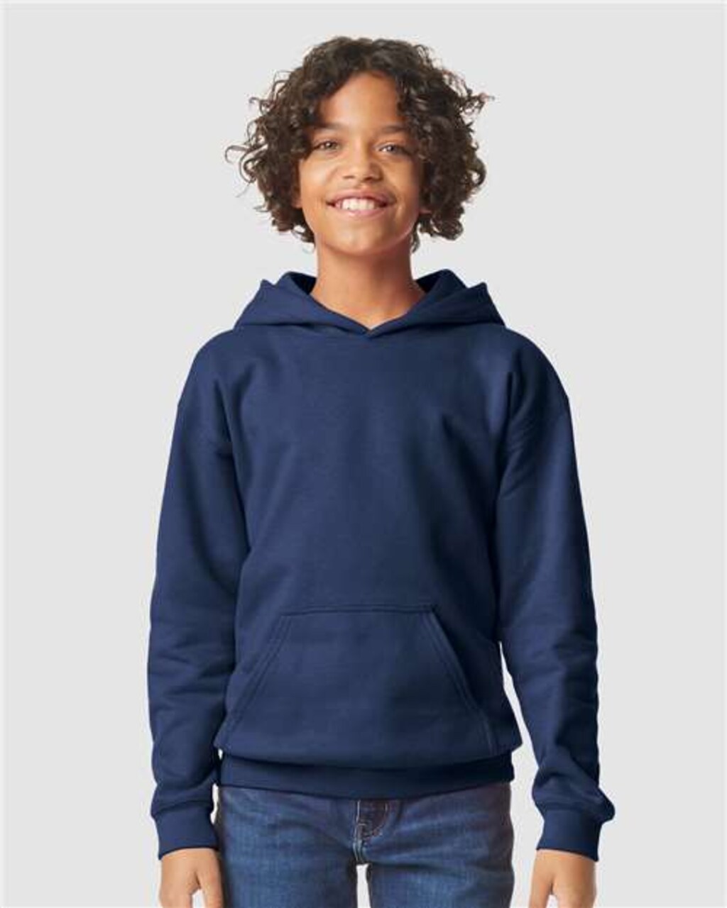 Gildan® Youth Softstyle Midweight Long Sleeve Hooded Sweatshirt